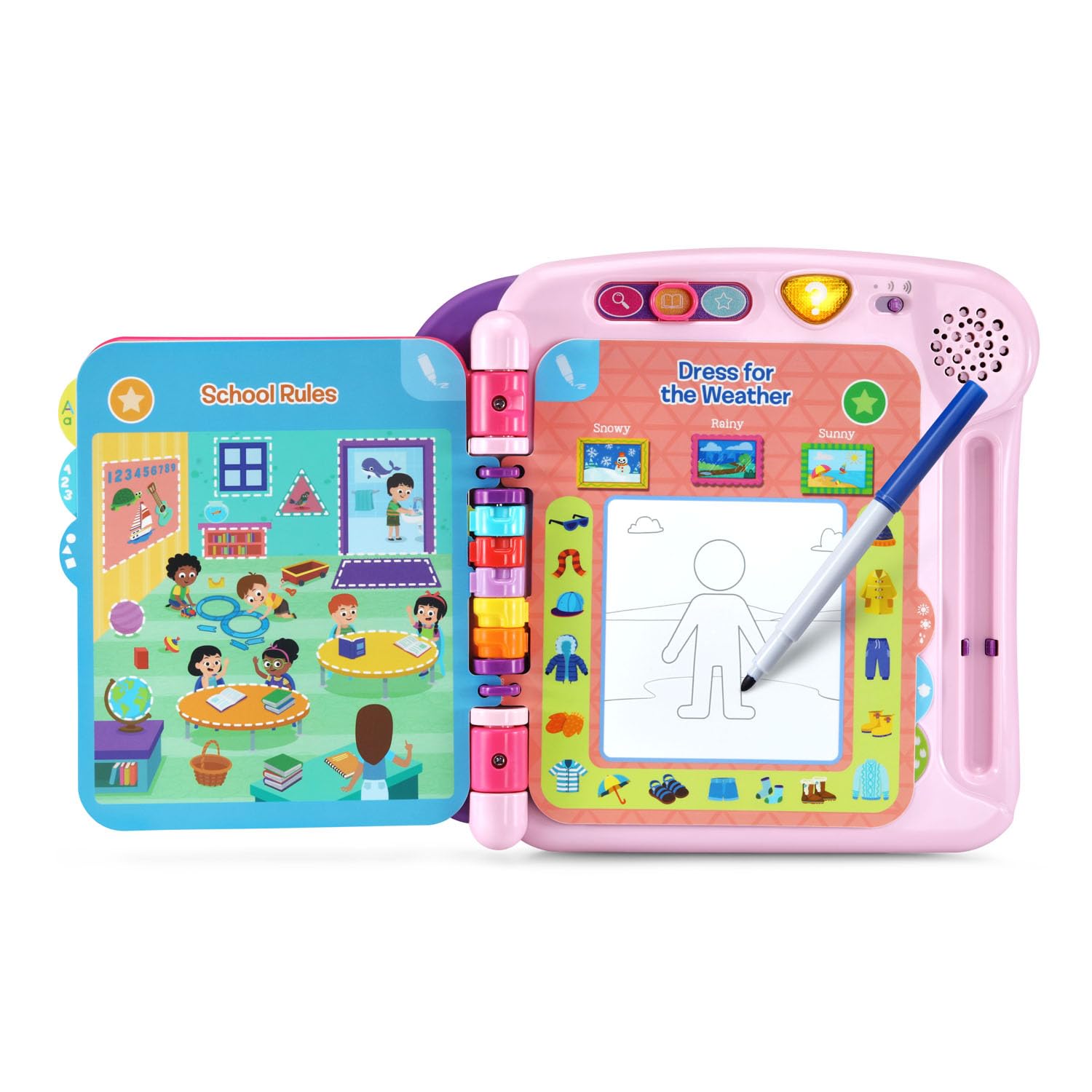 Foto 6 pulgar | Venta Internacional - Libro De Actividades Vtech Leapfrog Violet And Friends Prep For Pre