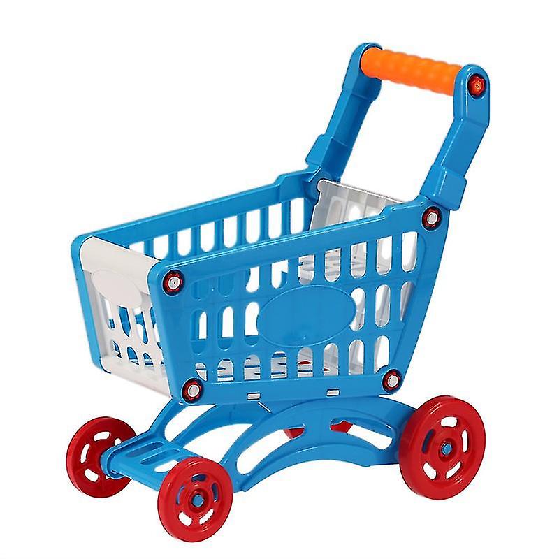 Foto 2 pulgar | Venta Internacional - Mini Carrito de Compras Azul para Niños