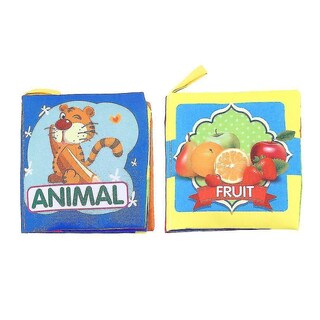 Foto 5 | Venta Internacional - Libro de Tela Portátil para Bebés Educativo y Colorido
