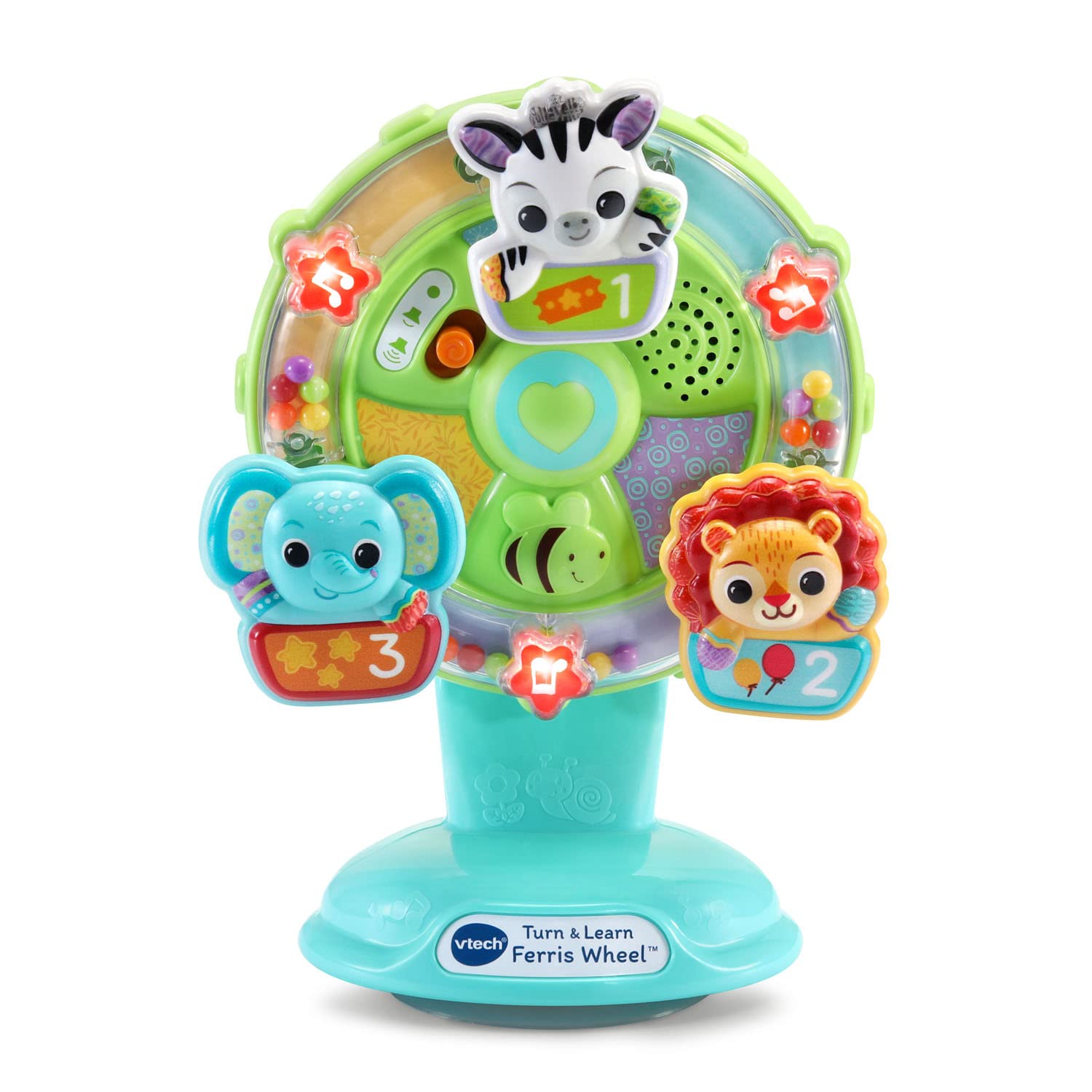 Noria Toy Vtech Turn And Learn Durante Más De 6 Meses Con Sonido - Venta Internacional.