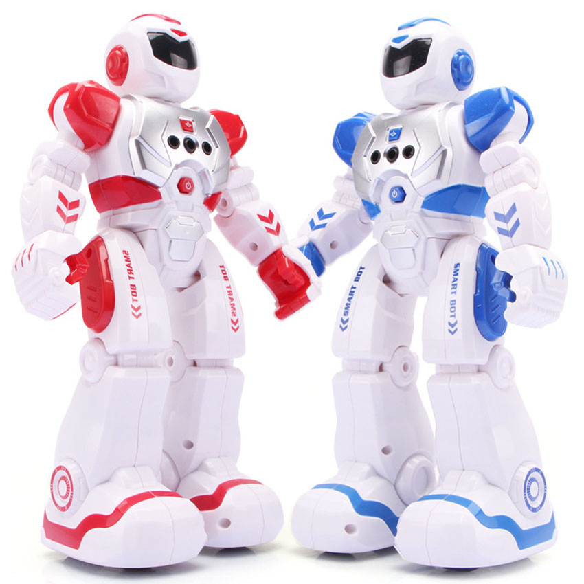 Robot De Control Remoto Inteligente Para Niños, Robot Programable, Azul - Venta Internacional.