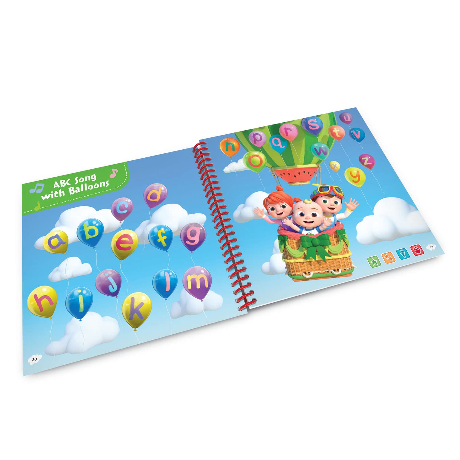 Foto 5 pulgar | Libro De Actividades Leapfrog Leapstart Cocomelon Sing And Learn - Venta Internacional.