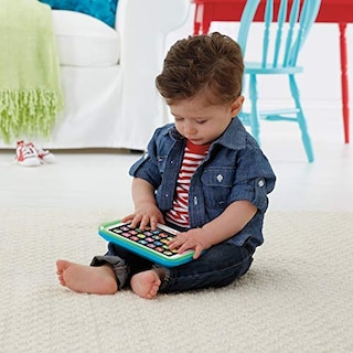 Foto 2 | Tablet Smart Laugh And Learn De Fisher-price Laugh Azul - Venta Internacional