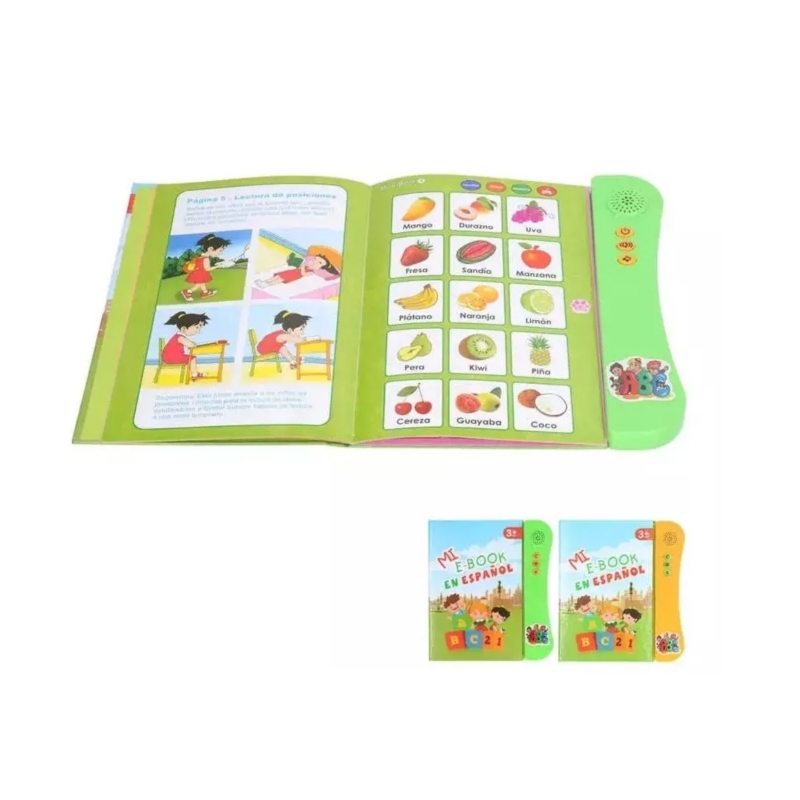 Foto 4 pulgar | Libro Sonoro Interactivo Para Niños Mayores De 3 Años Que Aprenden Español - Venta Internacional.