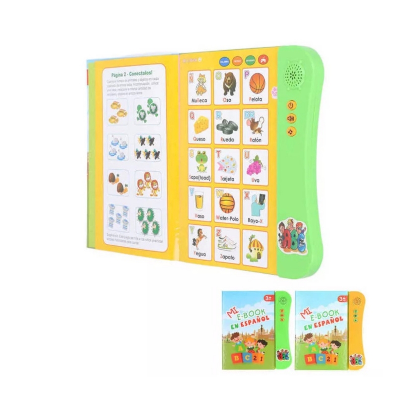 Foto 5 pulgar | Libro Sonoro Interactivo Para Niños Mayores De 3 Años Que Aprenden Español - Venta Internacional.