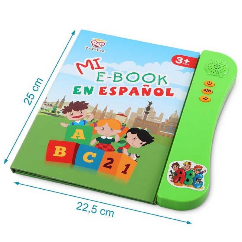 Foto 2 pulgar | Libro De Aprendizaje Electrónico Libro Electrónico Con Sonido Para Niños De Más De 3 Años - Venta Internacional.