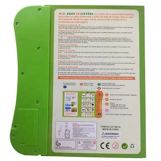 Foto 2 | Libro De Aprendizaje Electrónico Libro Electrónico Con Sonido Para Niños De Más De 3 Años - Venta Internacional.