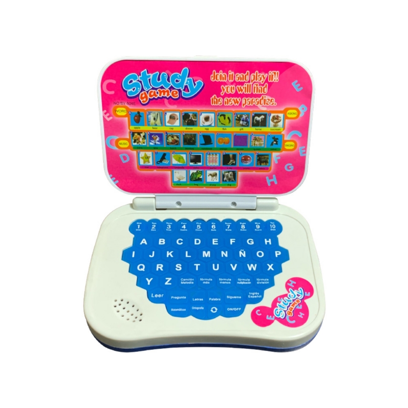 Foto 7 pulgar | Mini Juguete Educativo Para Computadora, Inglés Y Español, Para Niños - Venta Internacional.