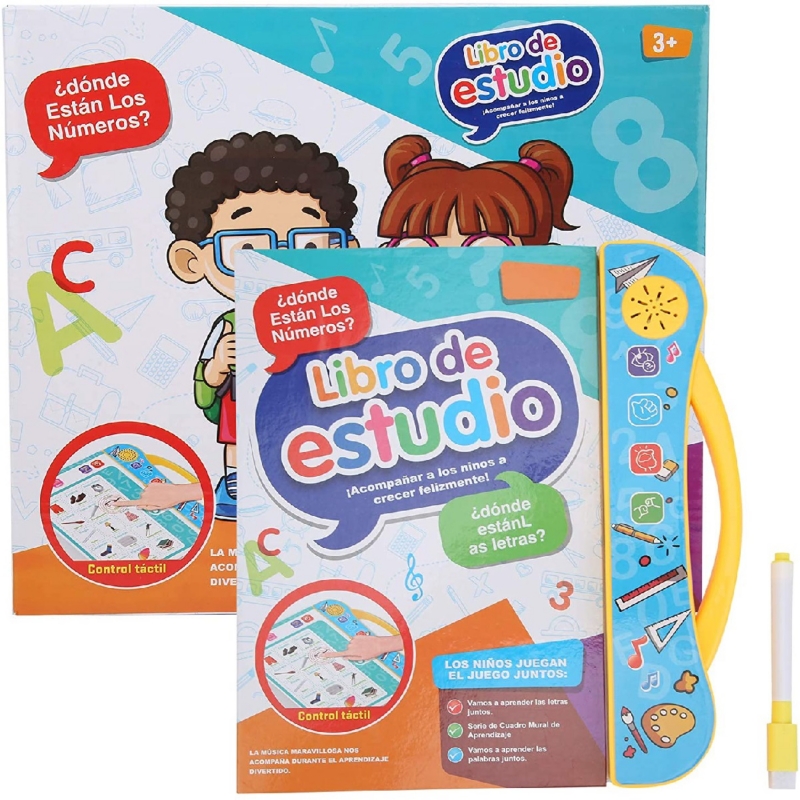 Foto 2 pulgar | Libro Didáctico Interactivo Silabarium Con Música Inglés/español - Venta Internacional.