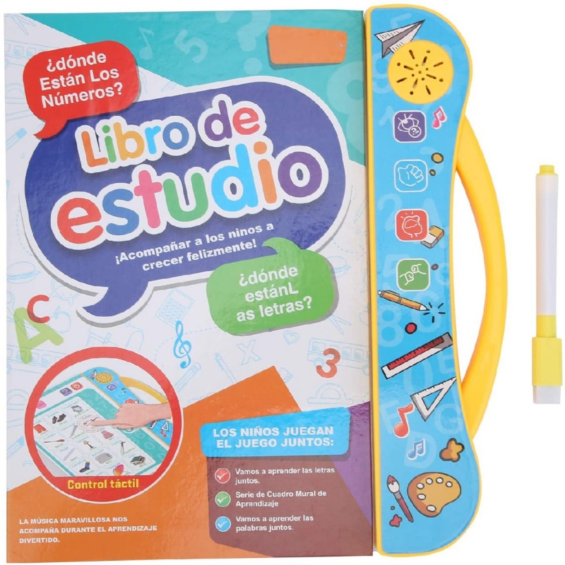 Foto 3 pulgar | Libro Didáctico Interactivo Silabarium Con Música Inglés/español - Venta Internacional.