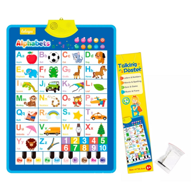 Foto 2 pulgar | Mesa De Aprendizaje Interactiva Abc Con Piano Y Sonido - Venta Internacional.