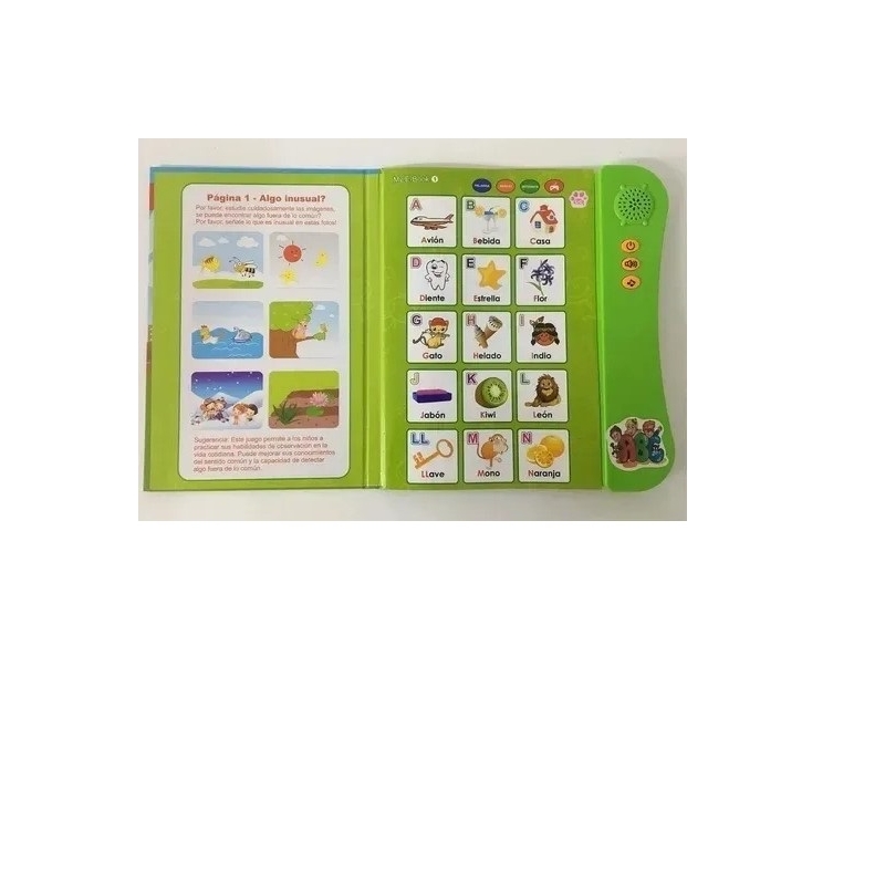 Foto 6 pulgar | Libro Electrónico Interactivo De Aprendizaje De Sonido Para Niños - Venta Internacional.