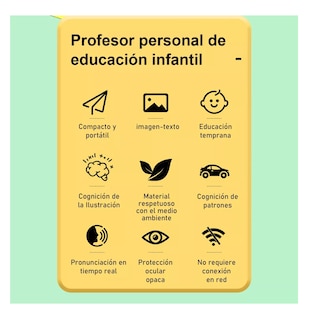 Foto 5 | Computadora Didactica Juguetes Para Niños Español/inglés Dinosaurio Verde