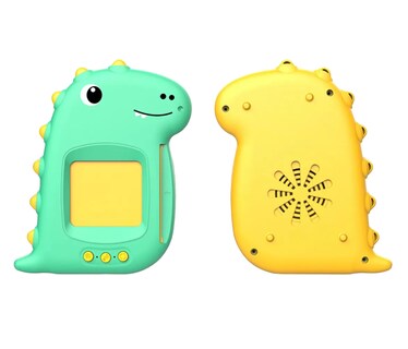 Foto 1 | Computadora Didactica Juguetes Para Niños Español/inglés Dinosaurio Verde