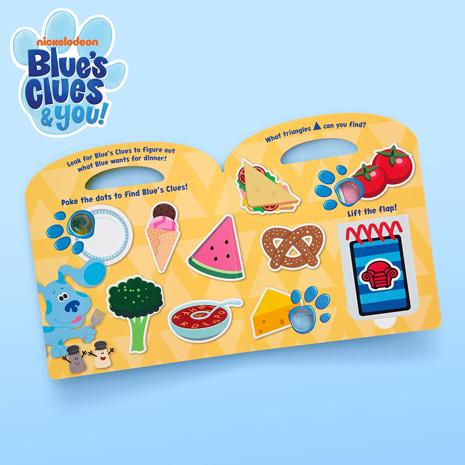 Foto 8 pulgar | Libro para Niños Figuras con Las Pistas de Blue Melissa y Doug - Venta Internacional