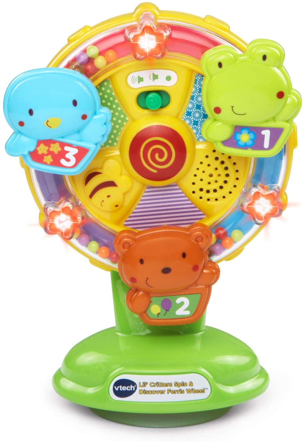 Foto 2 pulgar | Vtech Baby Lil' Critters Gira Y Descubre La Noria Verde - Venta Internacional