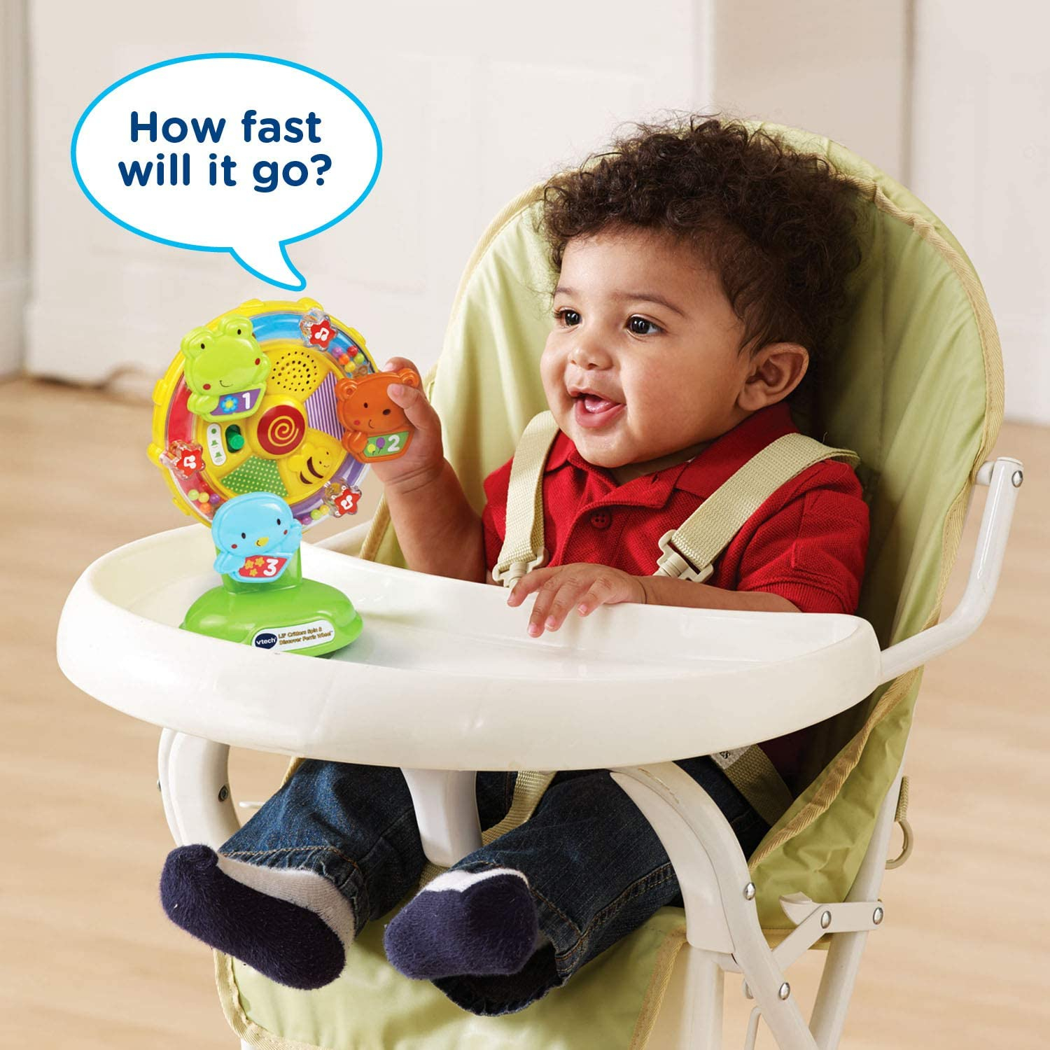 Foto 4 pulgar | Vtech Baby Lil' Critters Gira Y Descubre La Noria Verde - Venta Internacional