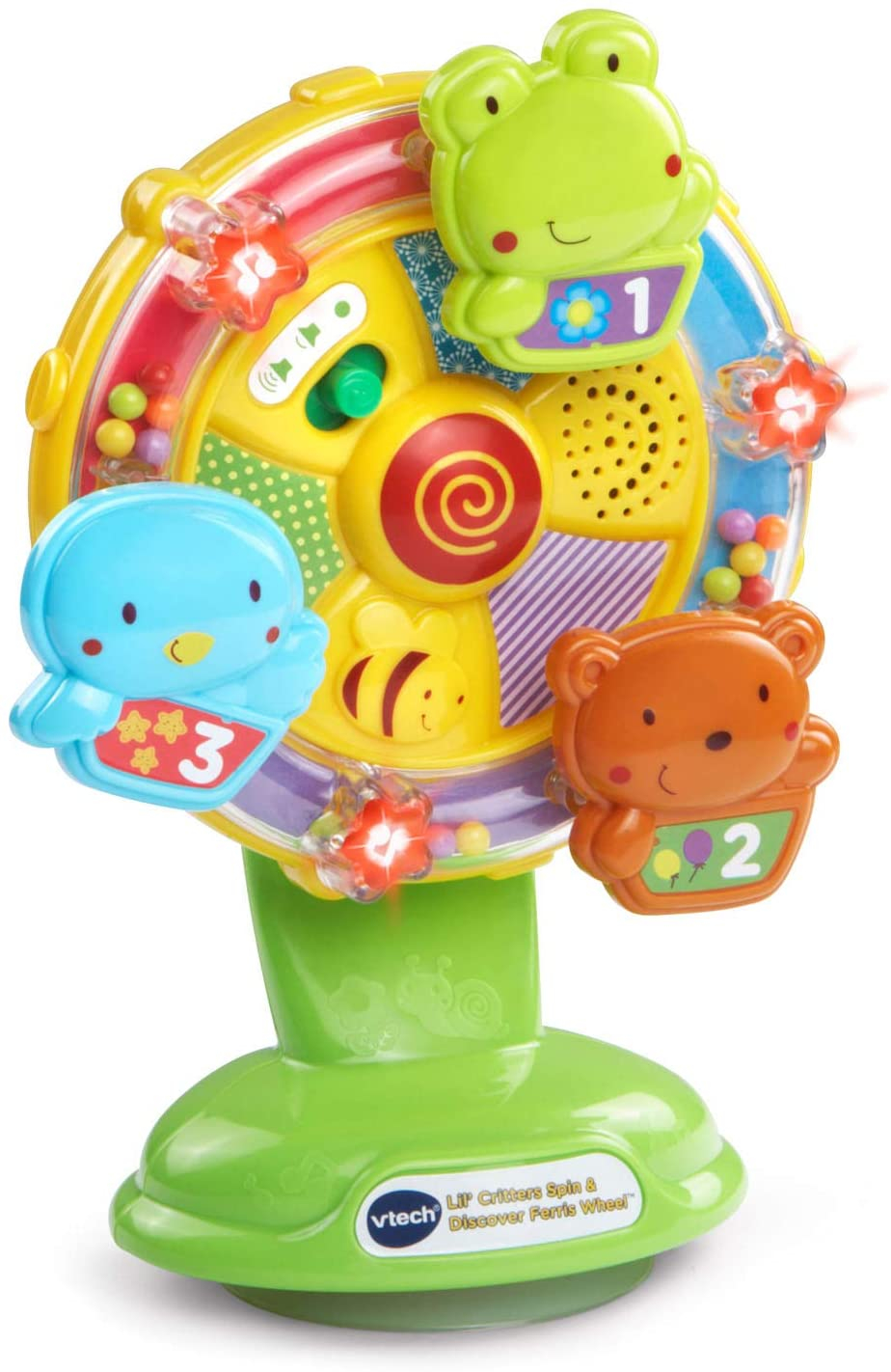 Foto 8 pulgar | Vtech Baby Lil' Critters Gira Y Descubre La Noria Verde - Venta Internacional