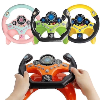 Foto 1 | Juguete de Volante Eléctrico para Niños Sanlin Beans - Venta Internacional