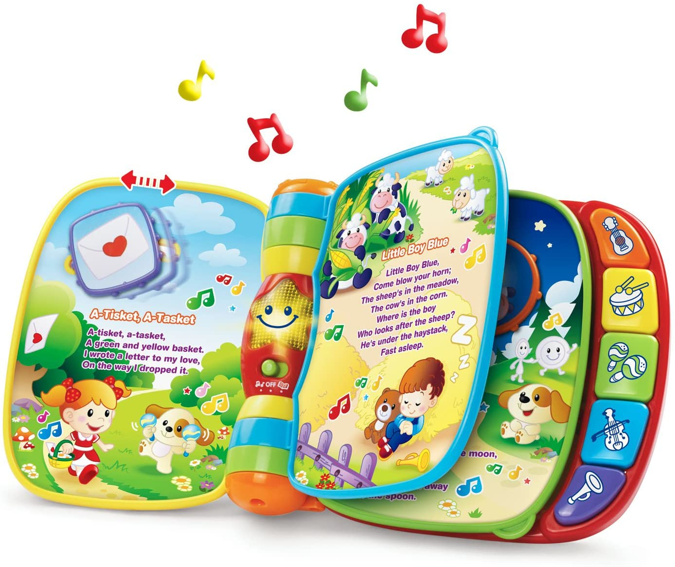 Foto 4 pulgar | Libro de Rimas Musicales Vtech Rojo - Venta Internacional