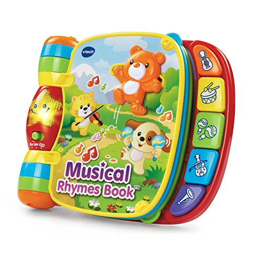 Foto 7 pulgar | Libro de Rimas Musicales Vtech Rojo - Venta Internacional