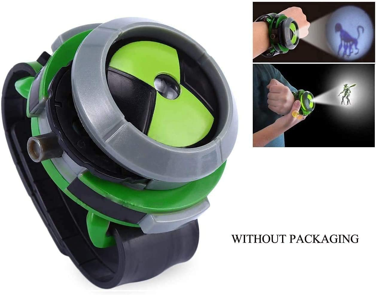 Foto 3 pulgar | Reloj Proyector Huoguo Ben 10 Omnitrix Alien Force Edition - Venta Internacional