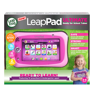 Foto 7 | Tablet Leapfrog Leappad Ultimate Ready For School Rosa - Venta Internacional
