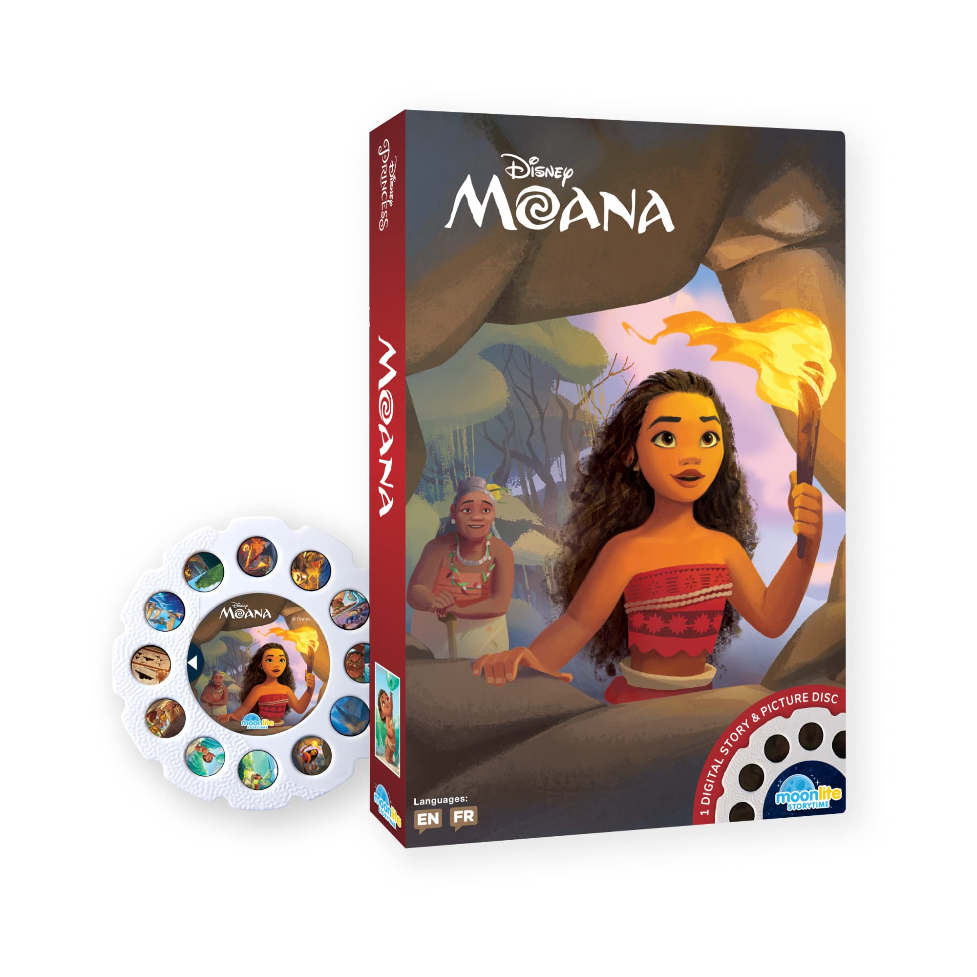 Foto 2 pulgar | Storybook Reel Moonlite Moana Storytime - Venta Internacional