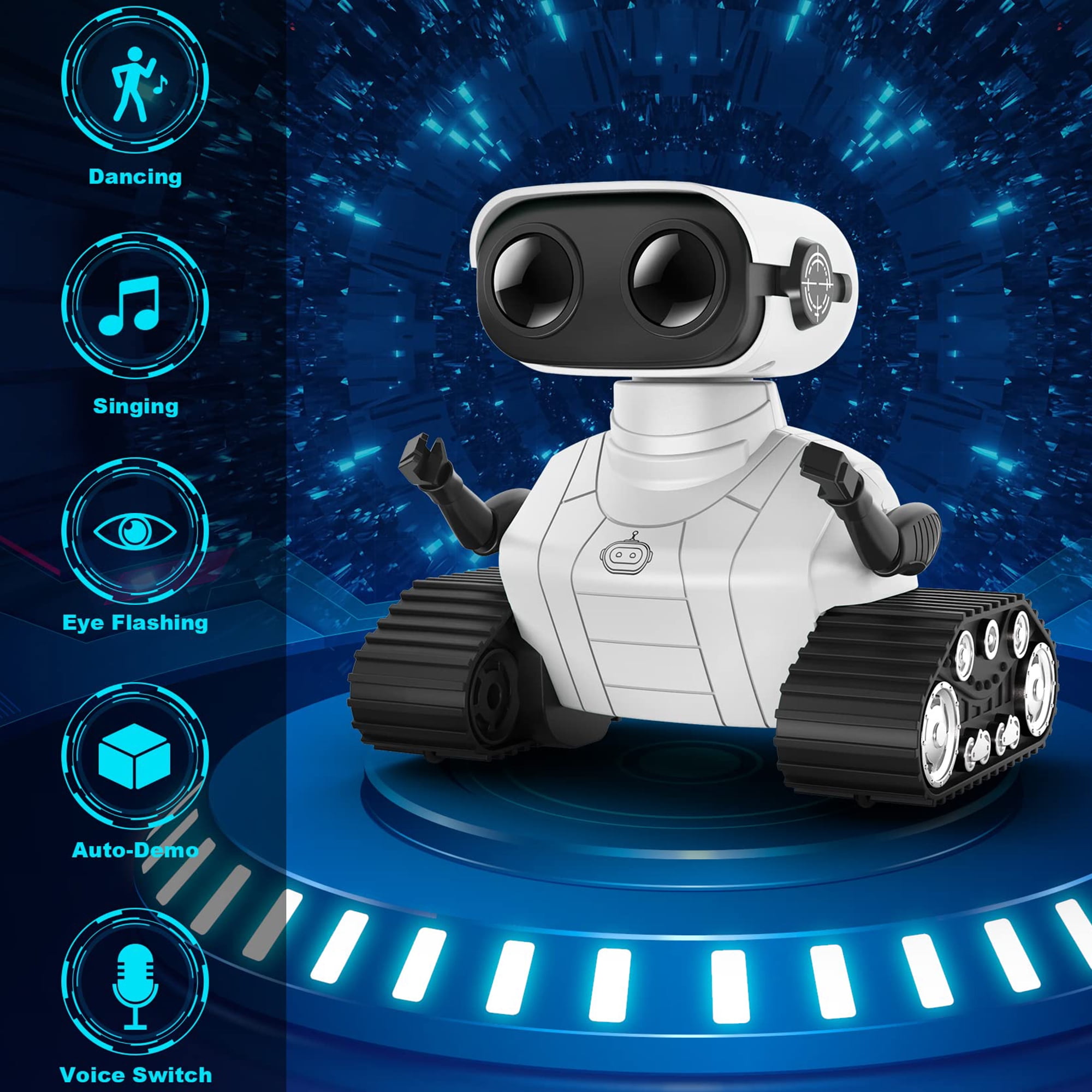 Foto 5 | Robot Rc Recargable Robot Toy Para Niños Con Control Remoto - Venta Internacional