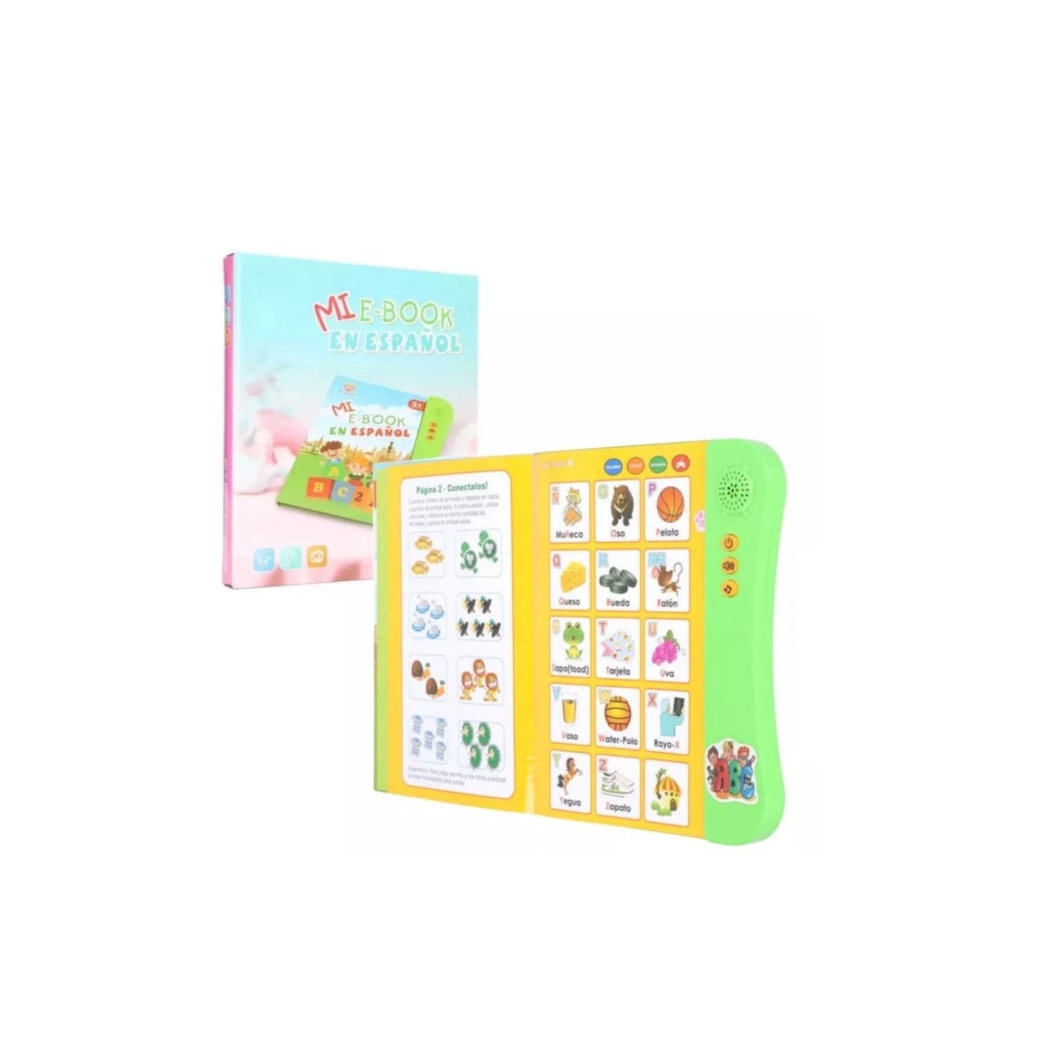 Foto 2 pulgar | Libro Interactivo para Aprender Español con Sonido para Niños de Más de 3 Años - Venta Internacional