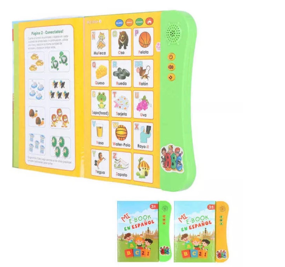 Foto 8 pulgar | Libro Interactivo para Aprender Español con Sonido para Niños de Más de 3 Años - Venta Internacional