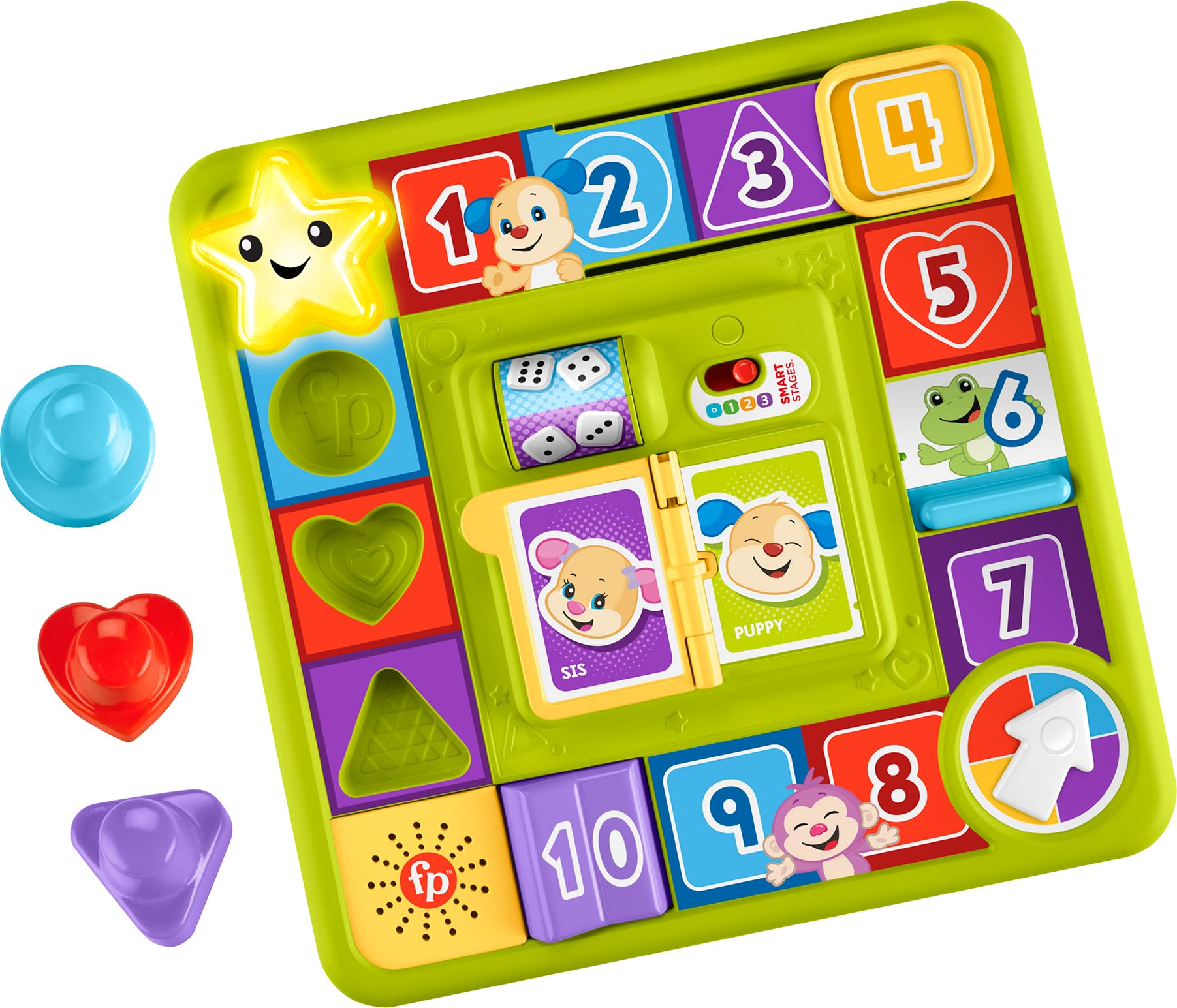 Foto 2 pulgar | Tablero De Actividades Para Cachorros Laugh & Learn De Toy Fisher-price - Venta Internacional.