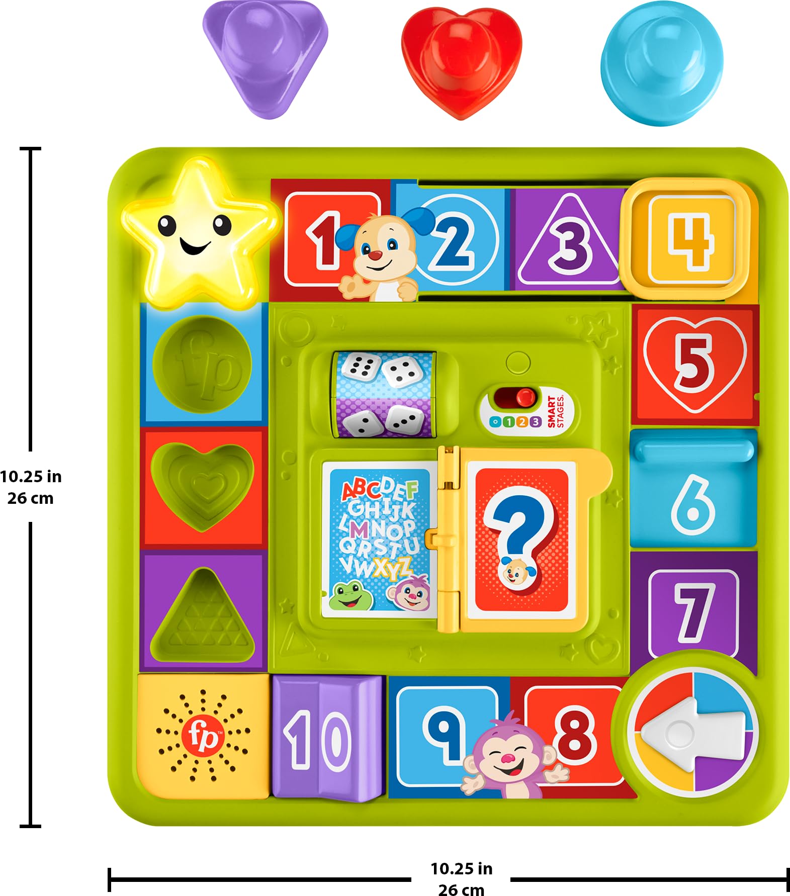 Foto 6 pulgar | Tablero De Actividades Para Cachorros Laugh & Learn De Toy Fisher-price - Venta Internacional.