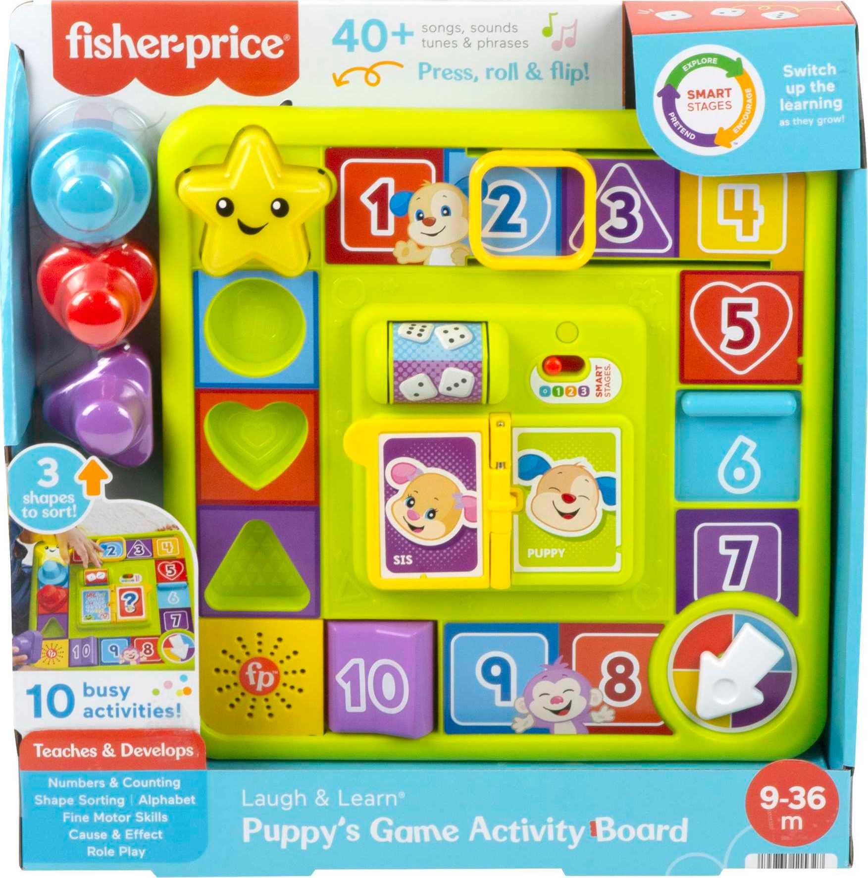 Foto 7 pulgar | Tablero De Actividades Para Cachorros Laugh & Learn De Toy Fisher-price - Venta Internacional.