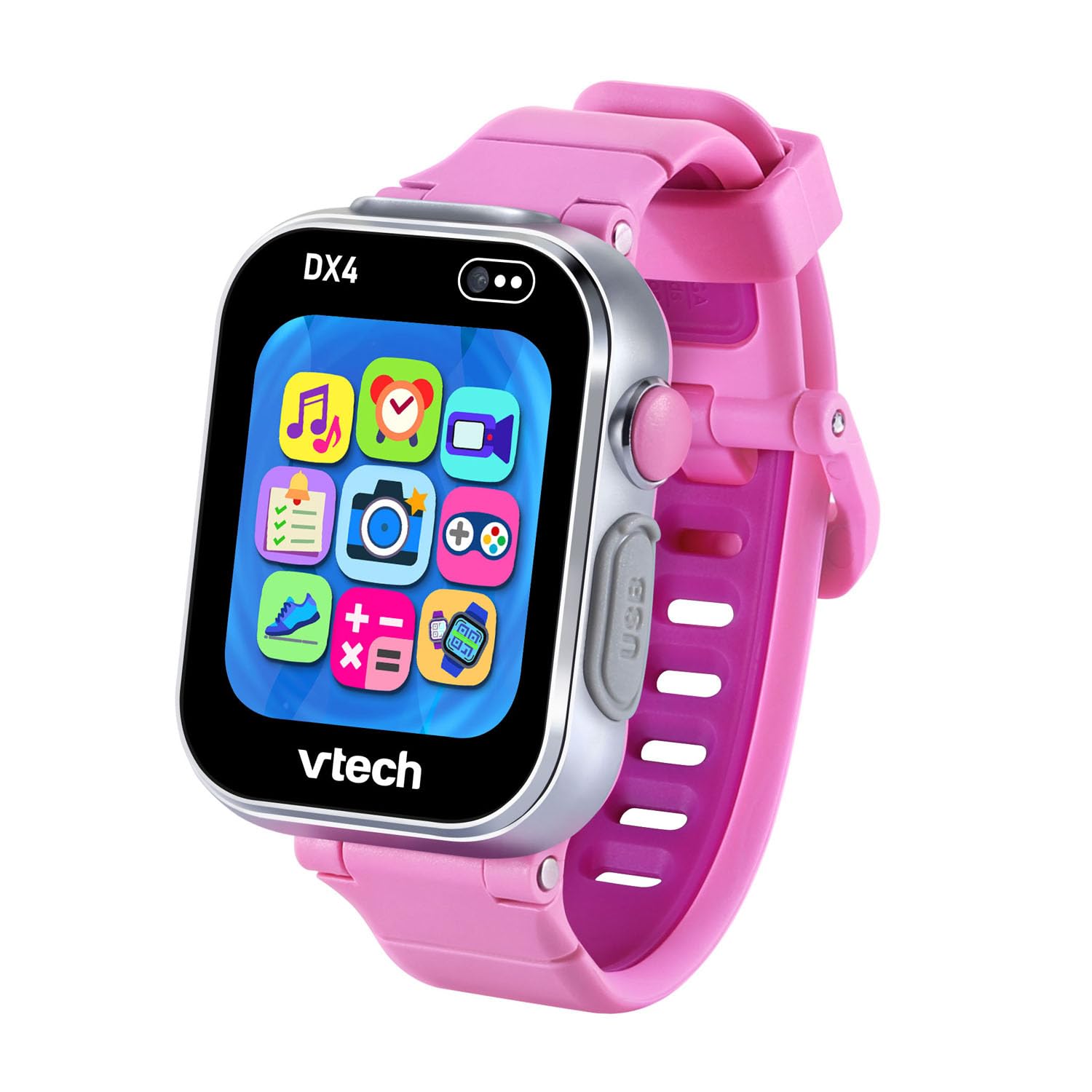 Reloj Inteligente Vtech Kidizoom Dx4 Con 2 Cámaras, Rosa, Más De 4 Años - Venta Internacional.