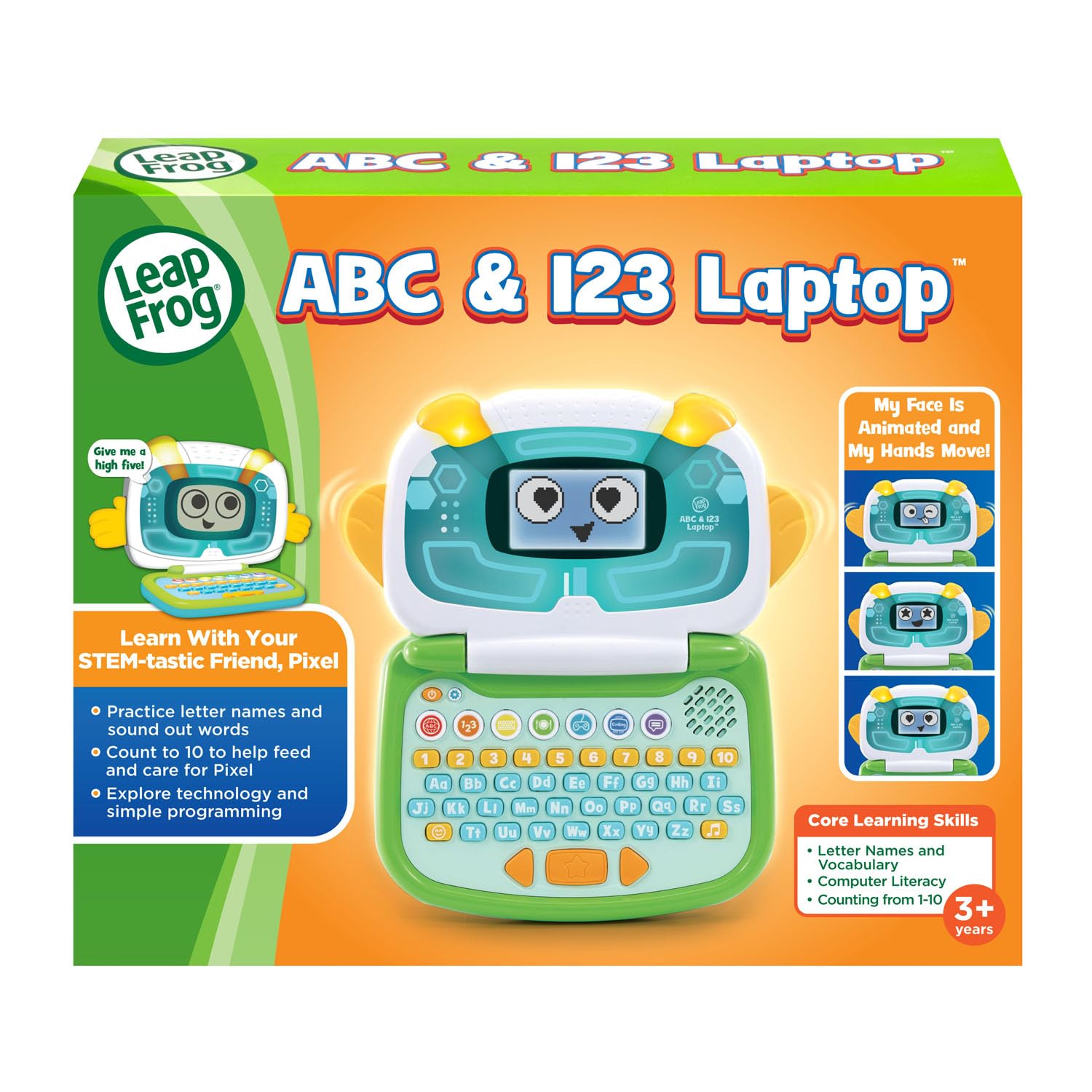 Foto 8 pulgar | Portátil De Juguete Leapfrog Abc Y 123 Para Niños En Edad Preescolar De 3 A 7 Años - Venta Internacional.