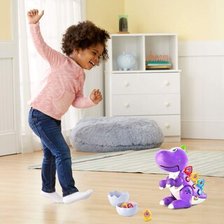 Foto 5 | Toy Vtech Mix Y Match-a-saurus Purple Con 27 Combinaciones - Venta Internacional.