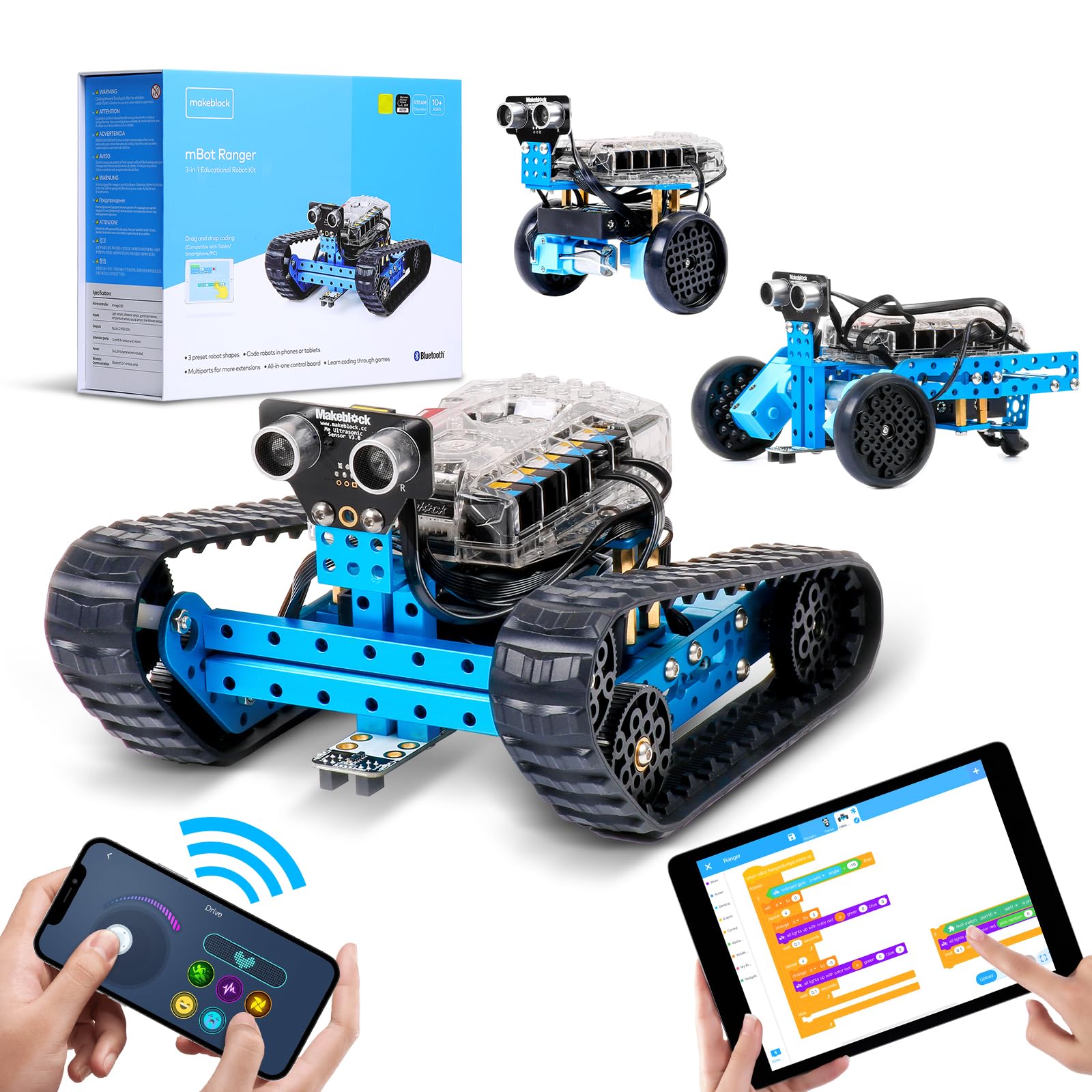 Kit Robot Makeblock App 3 En 1 Para Niños + - Venta Internacional.