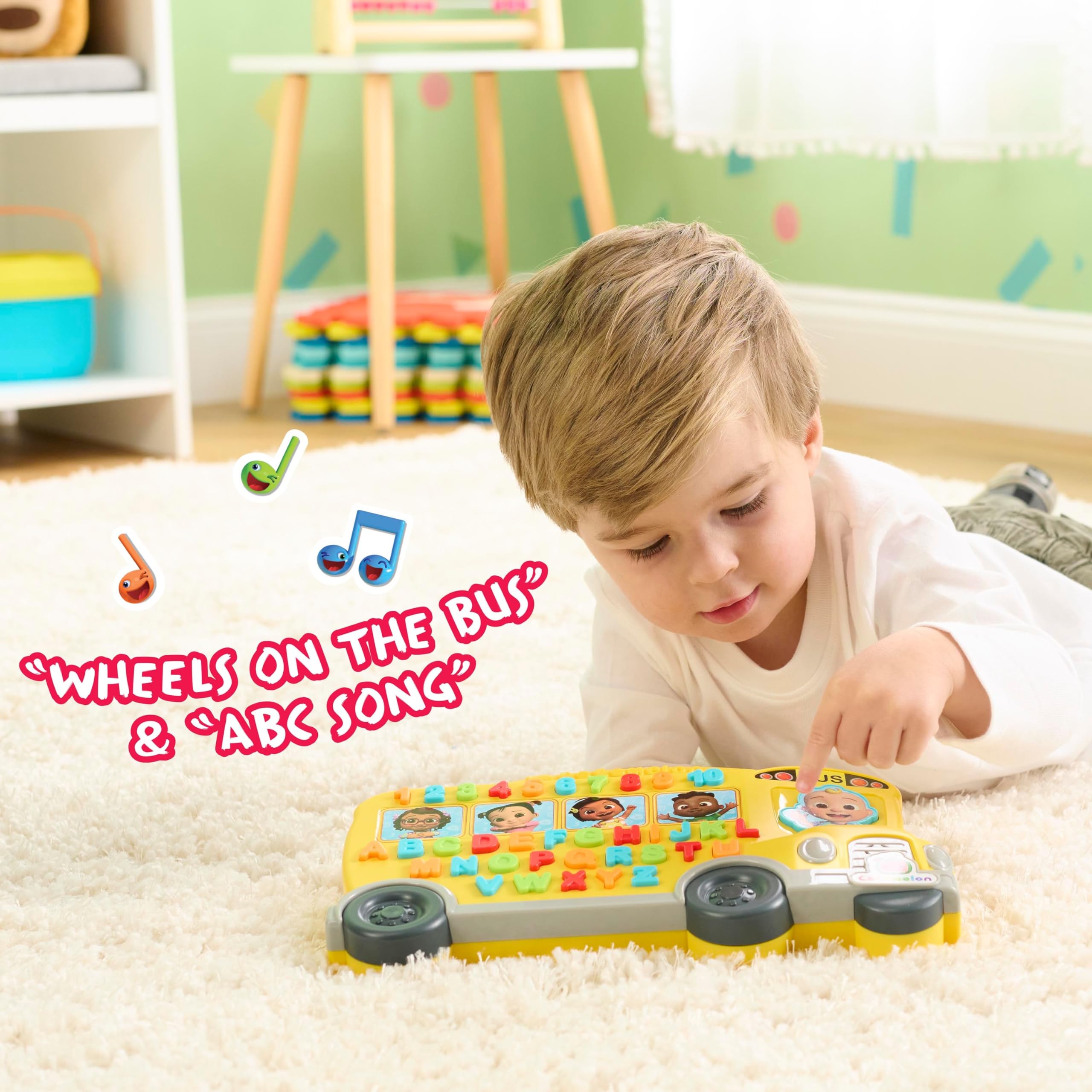 Foto 5 pulgar | Toy Learning Bus Just Play Cocomelon, Más De 85 Frases, Más De 18 Millones - Venta Internacional.
