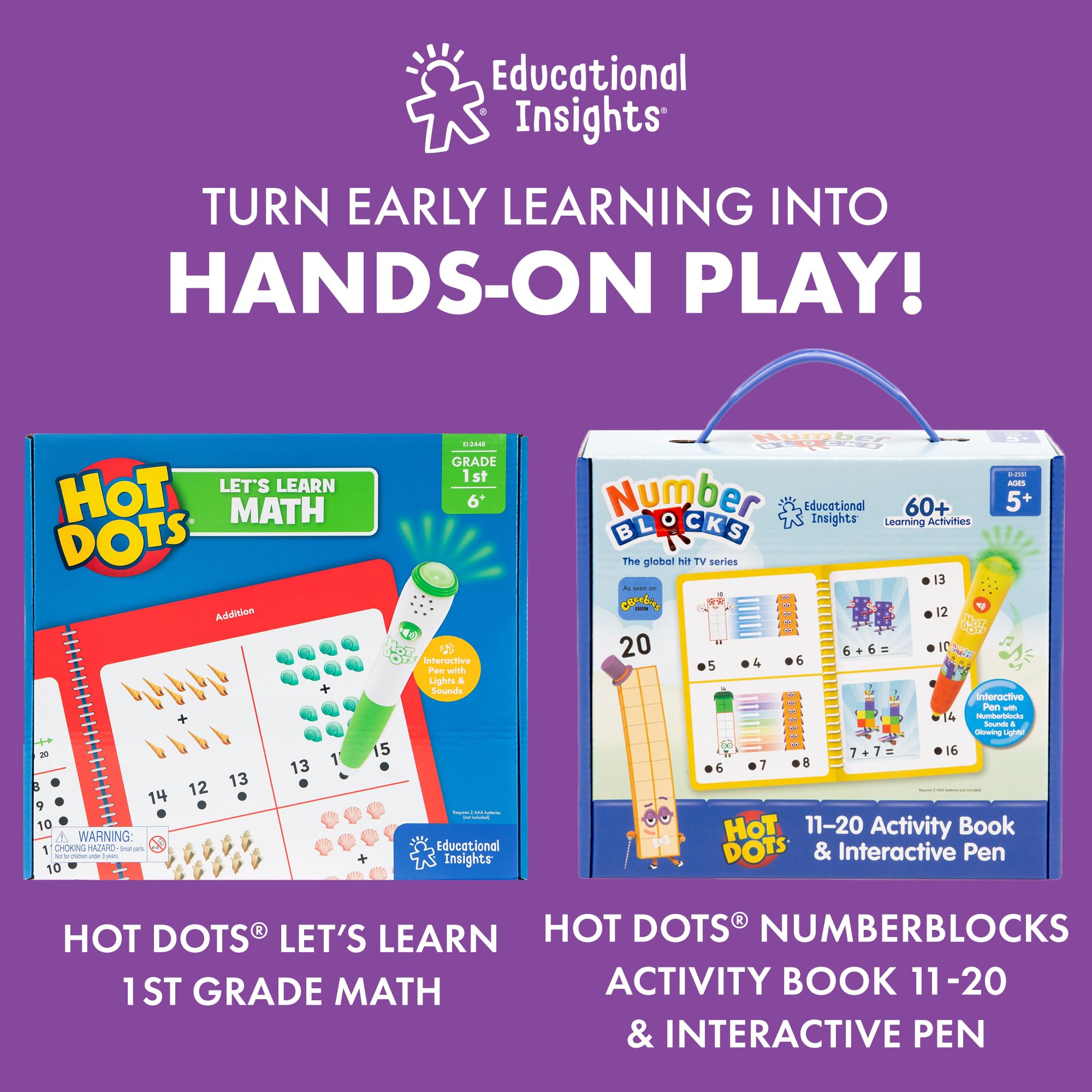 Foto 7 pulgar | Cuaderno De Ejercicios Educational Insights Hot Dots Let's Learn 1st Grade - Venta Internacional.