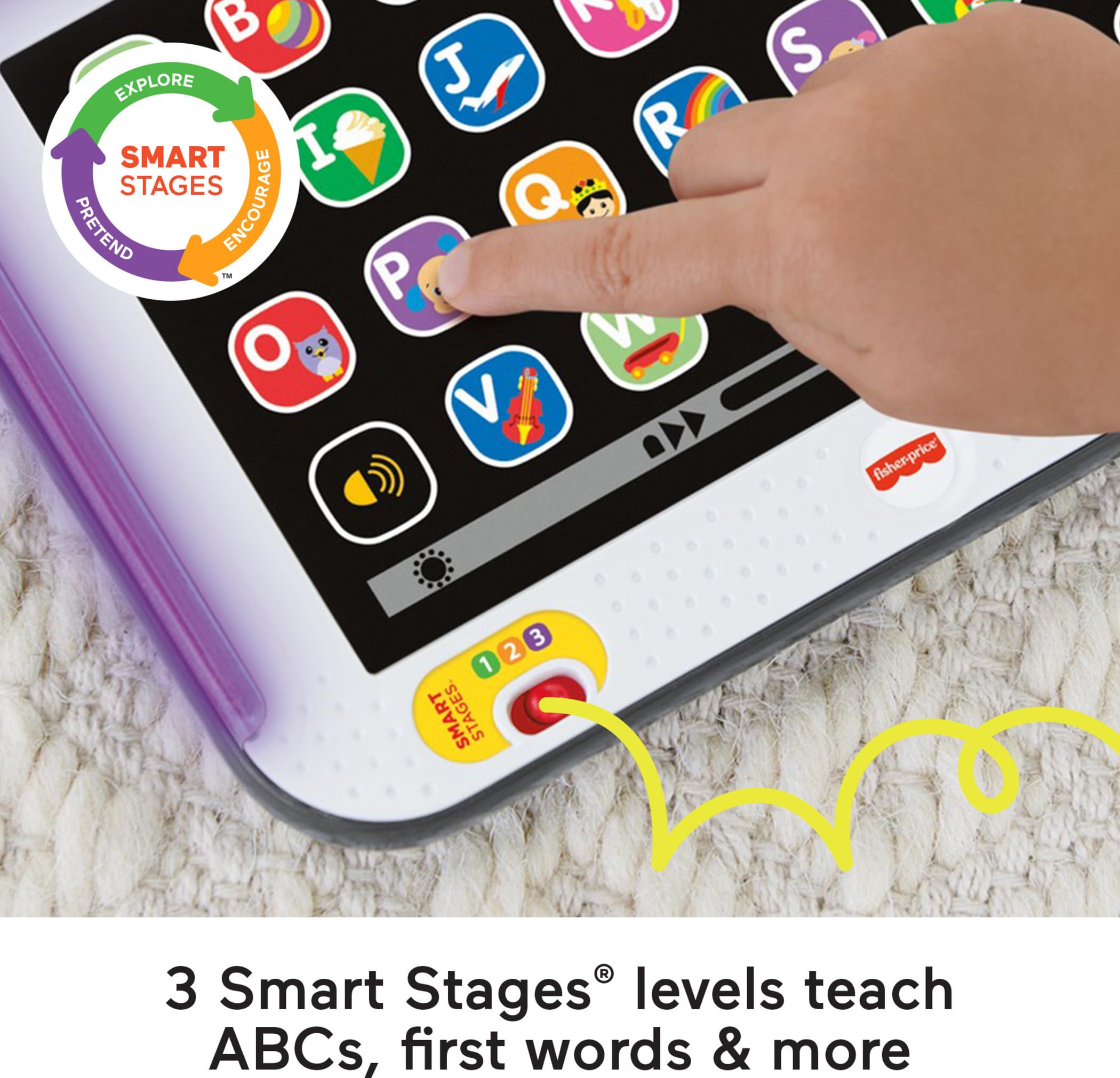 Foto 4 pulgar | Juguete Didáctico Fisher-Price Laugh & Learn Smart Stages Tablet - Venta Internacional