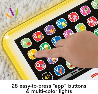 Foto 4 | Juguete Didáctico Fisher-Price Laugh & Learn Smart Stages Tablet - Venta Internacional