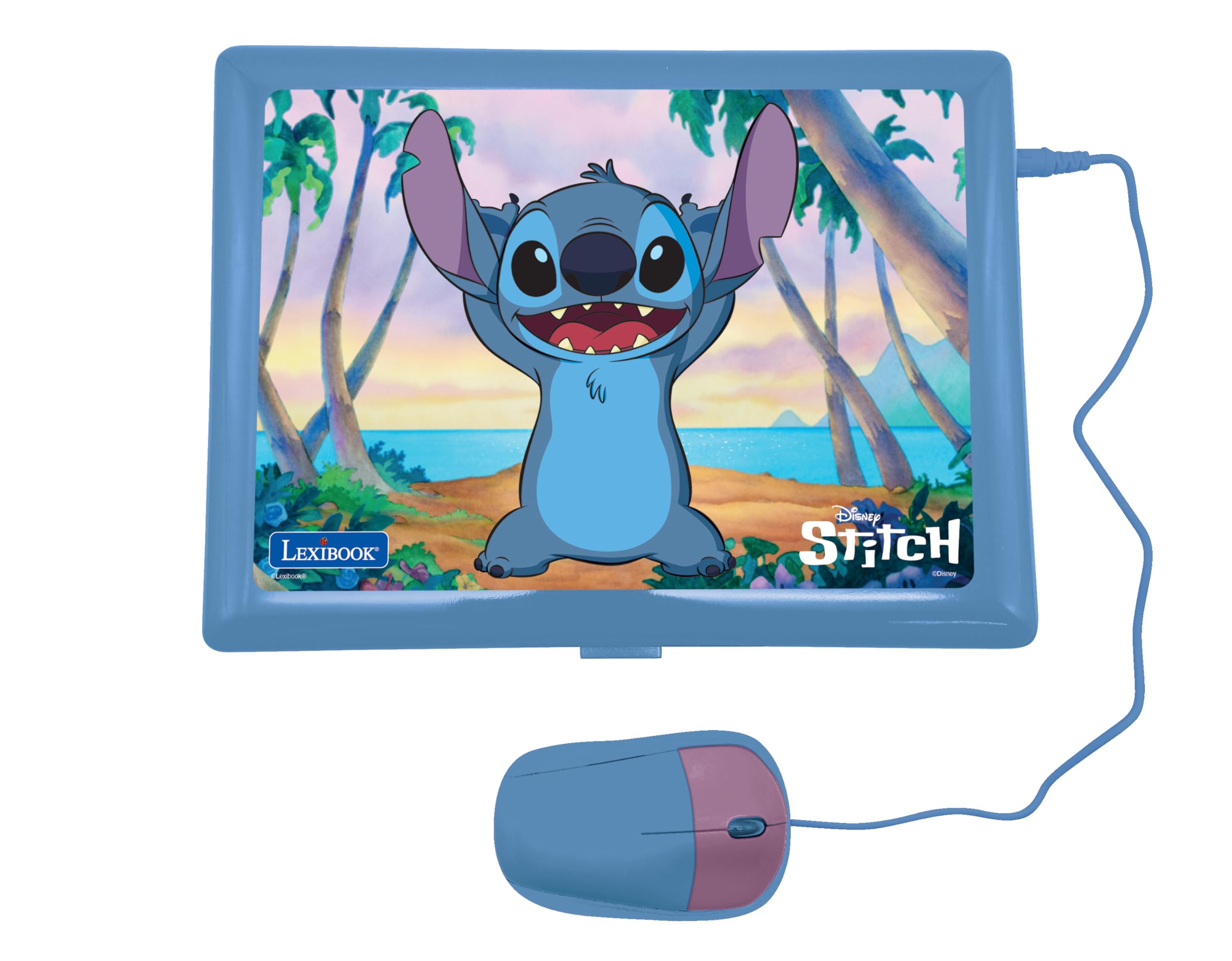 Foto 3 pulgar | Laptop Educativa Lexibook Disney Stitch Bilingüe 124 Actividades - Venta Internacional
