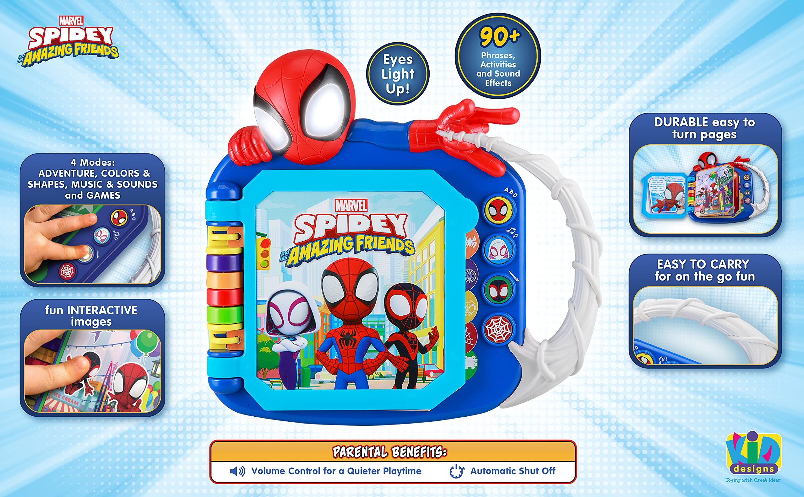 Foto 5 pulgar | Libro Interactivo Ekids Infantil-Venta Internacional