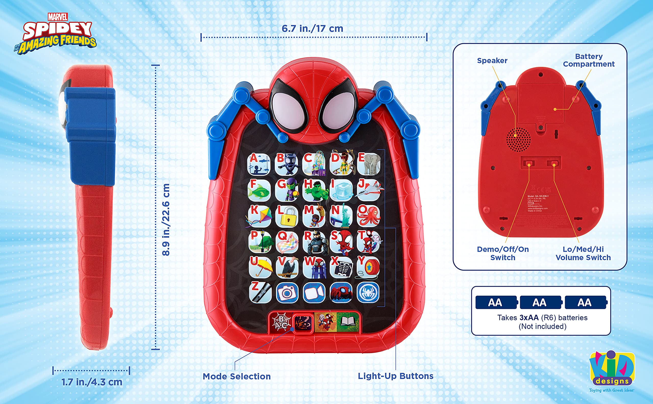 Foto 7 pulgar | Tablet Interactiva Ekids Infantil-Venta Internacional