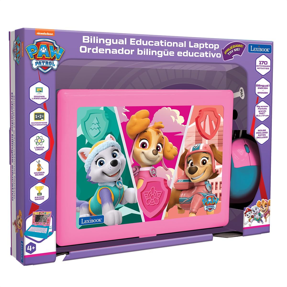 Foto 4 pulgar | Computadora Portátil Educativa Bilingüe La Patrulla Canina con 170 Actividades - Venta Internacional