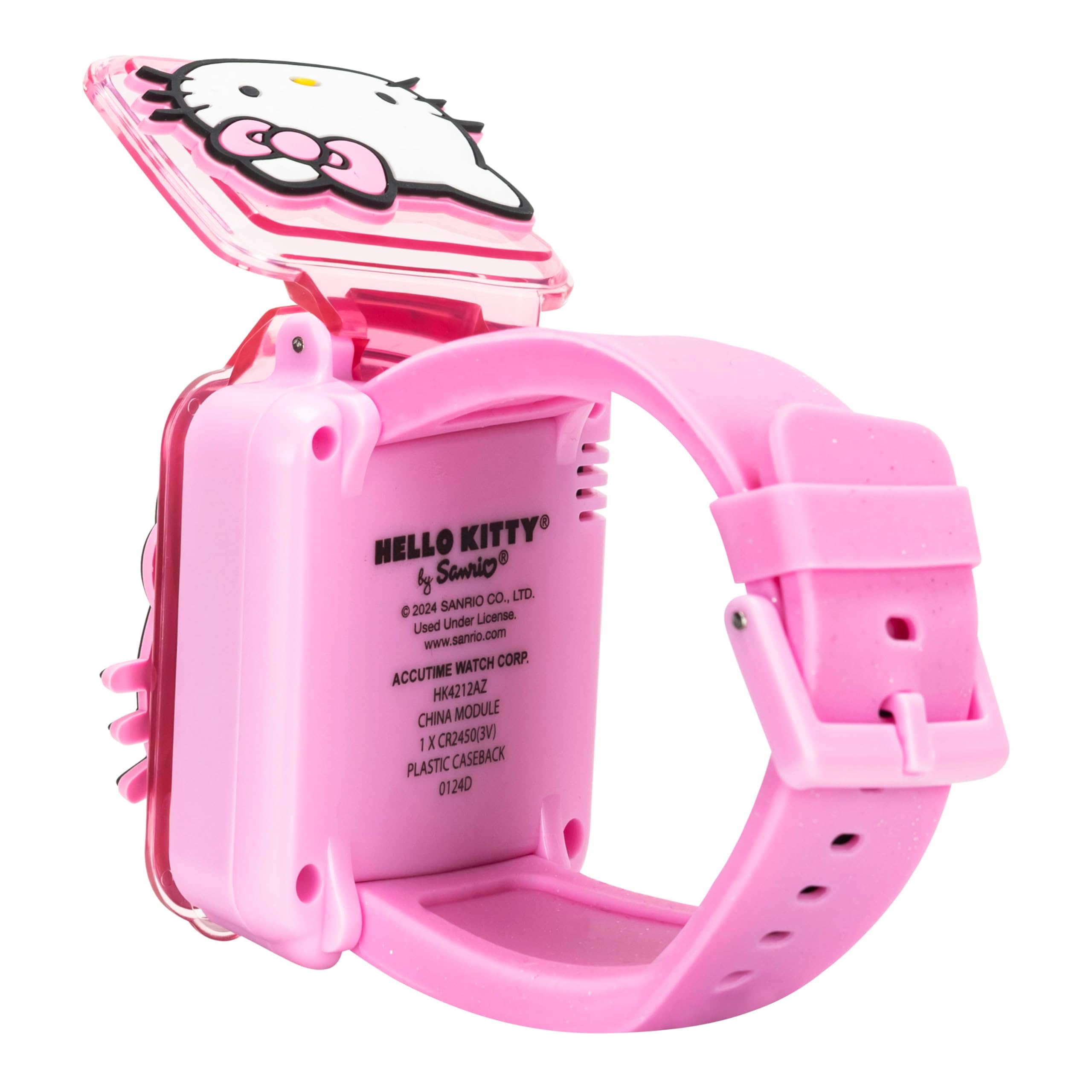 Foto 6 pulgar | Reloj Educativo De Aprendizaje Accutime Hello Kitty Girls 4+ - Venta Internacional.