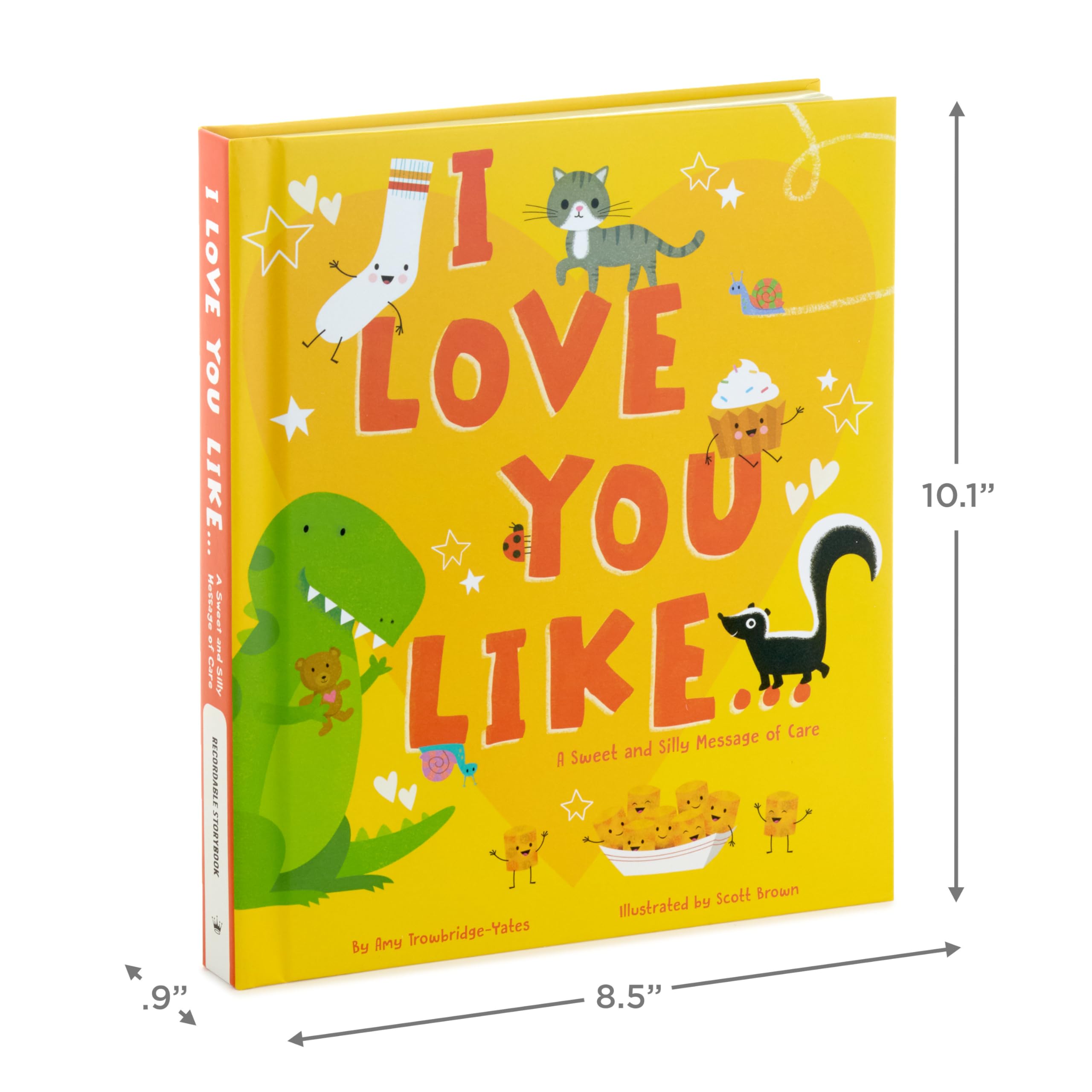 Foto 4 pulgar | Libro De Cuentos Grabable Hallmark I Love You Like... Niños - Venta Internacional.