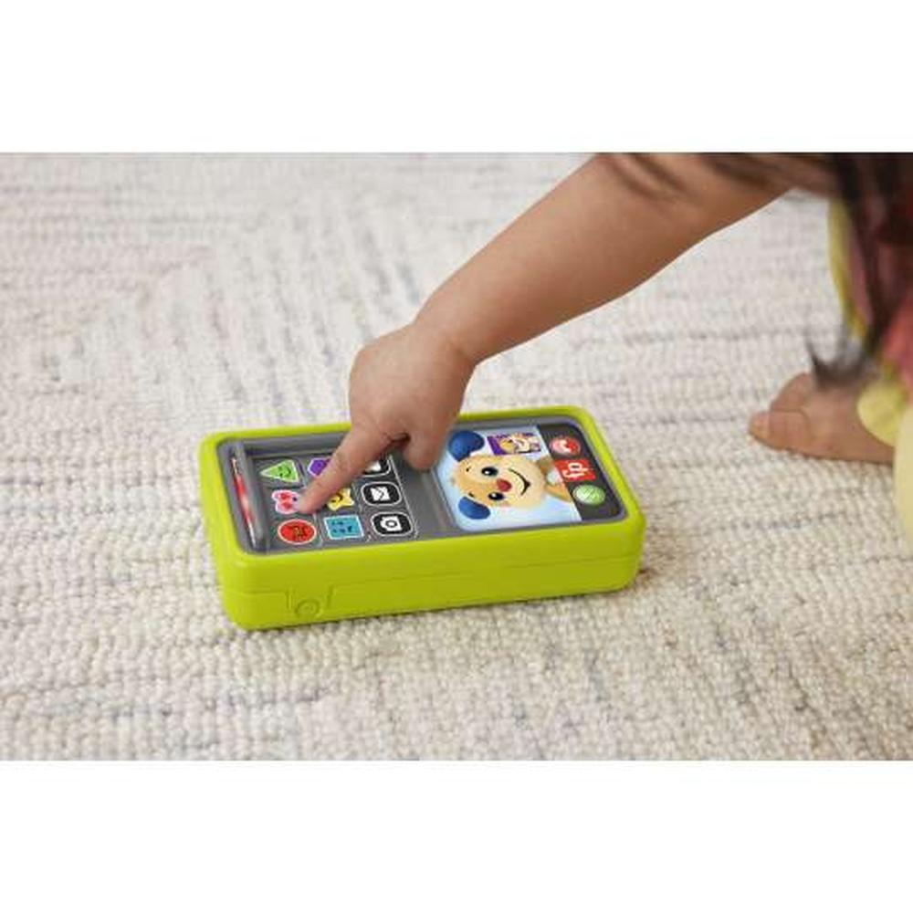 Foto 5 pulgar | Fisher Price: Smartphone Deluxe De Aprendizaje Verde