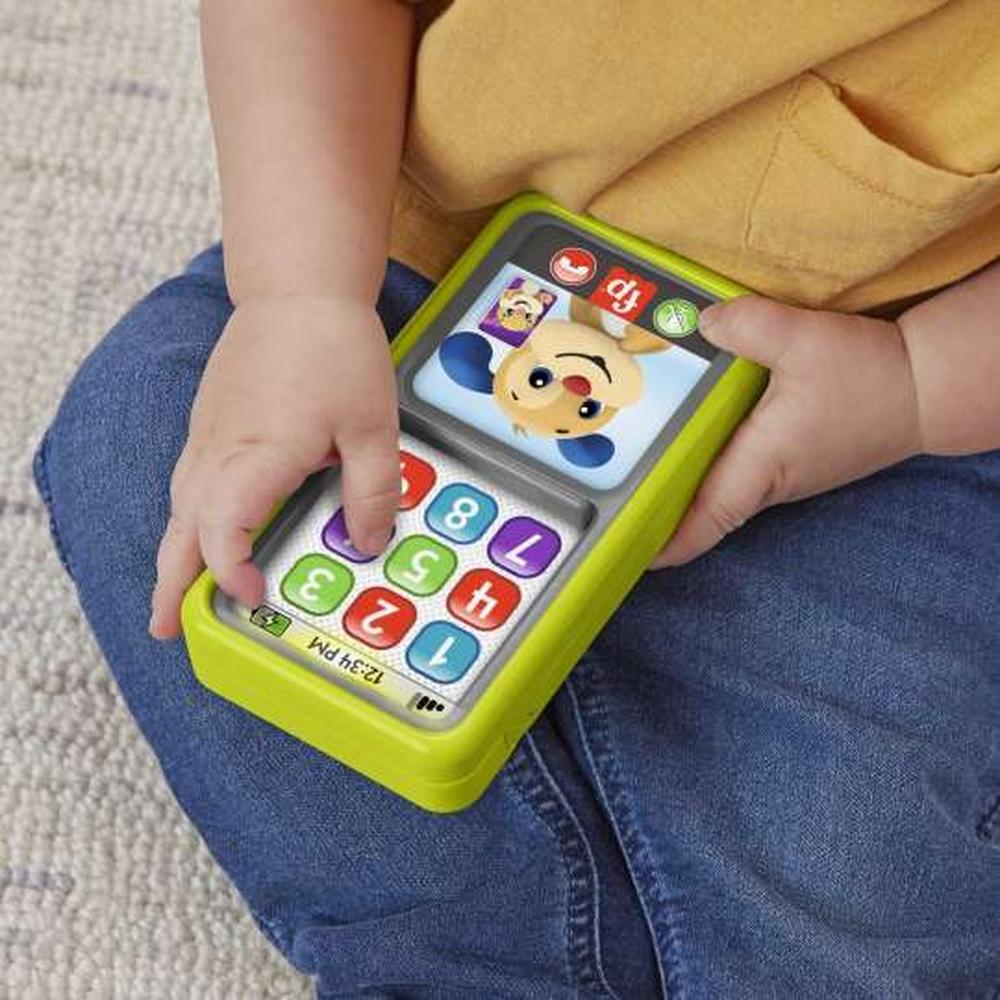 Foto 6 pulgar | Fisher Price: Smartphone Deluxe De Aprendizaje Verde